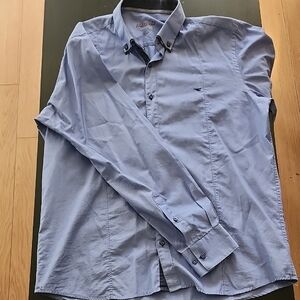 2for$15 Elegant Light Blue Men's Button Down Shirt